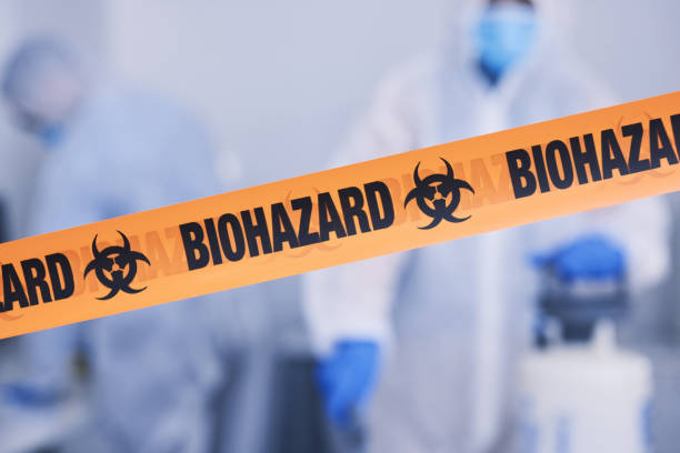 Professional Infectious Disease Decontamination technician working in Atkinson, NH